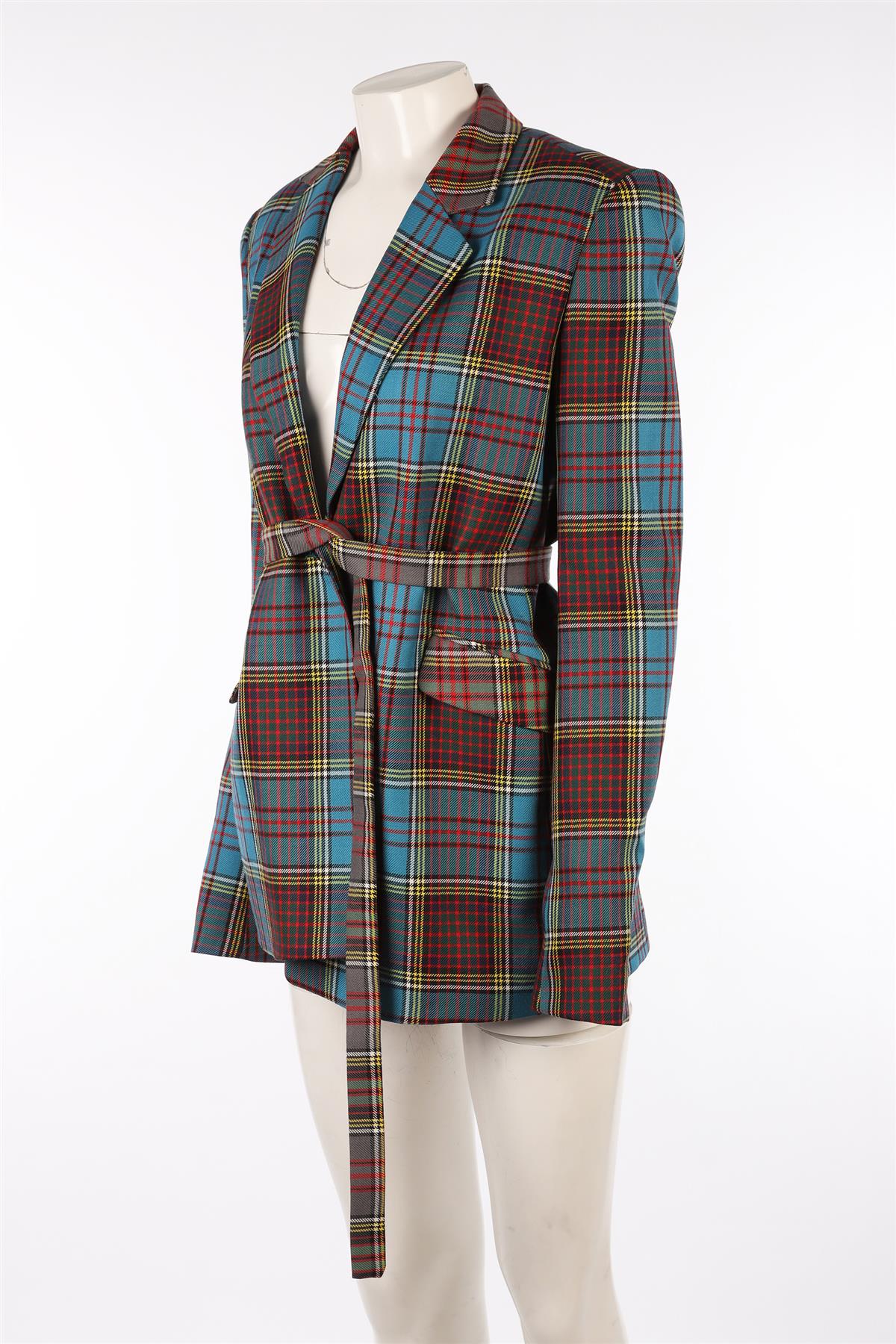 HOUSE OF HOLLAND BLUE WOOL BLAZER UK 8