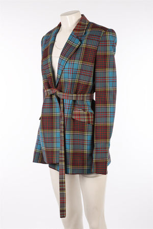 HOUSE OF HOLLAND BLUE WOOL BLAZER UK 8