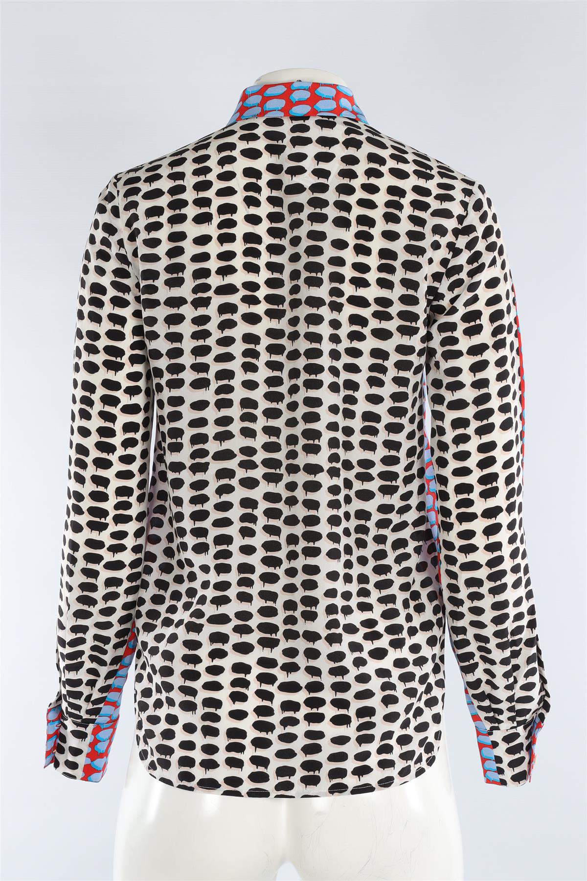 STELLA MCCARTNEY MULTI SILK SHIRT IT 36 UK 4