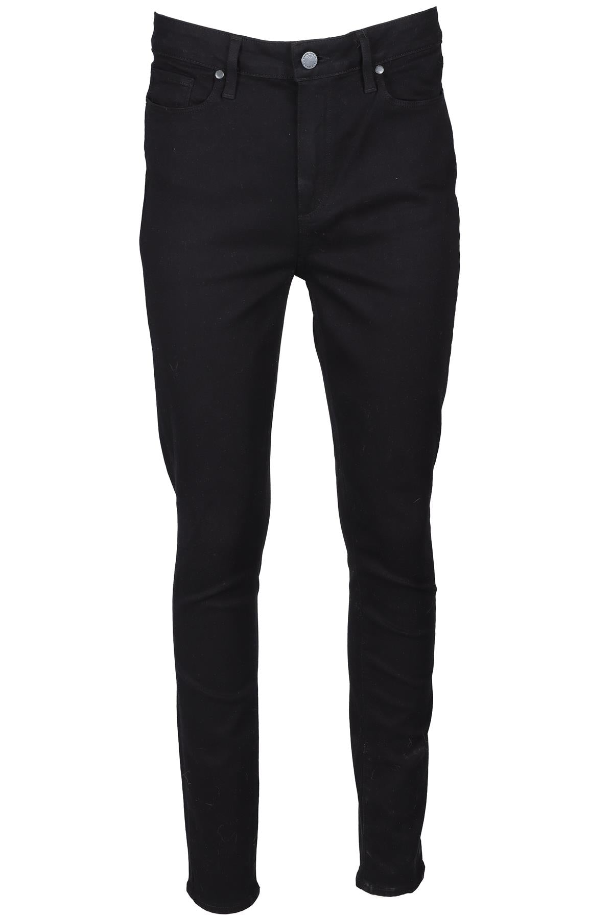 PAIGE BLACK HIGH RISE SKINNY JEANS W31 UK 12-14
