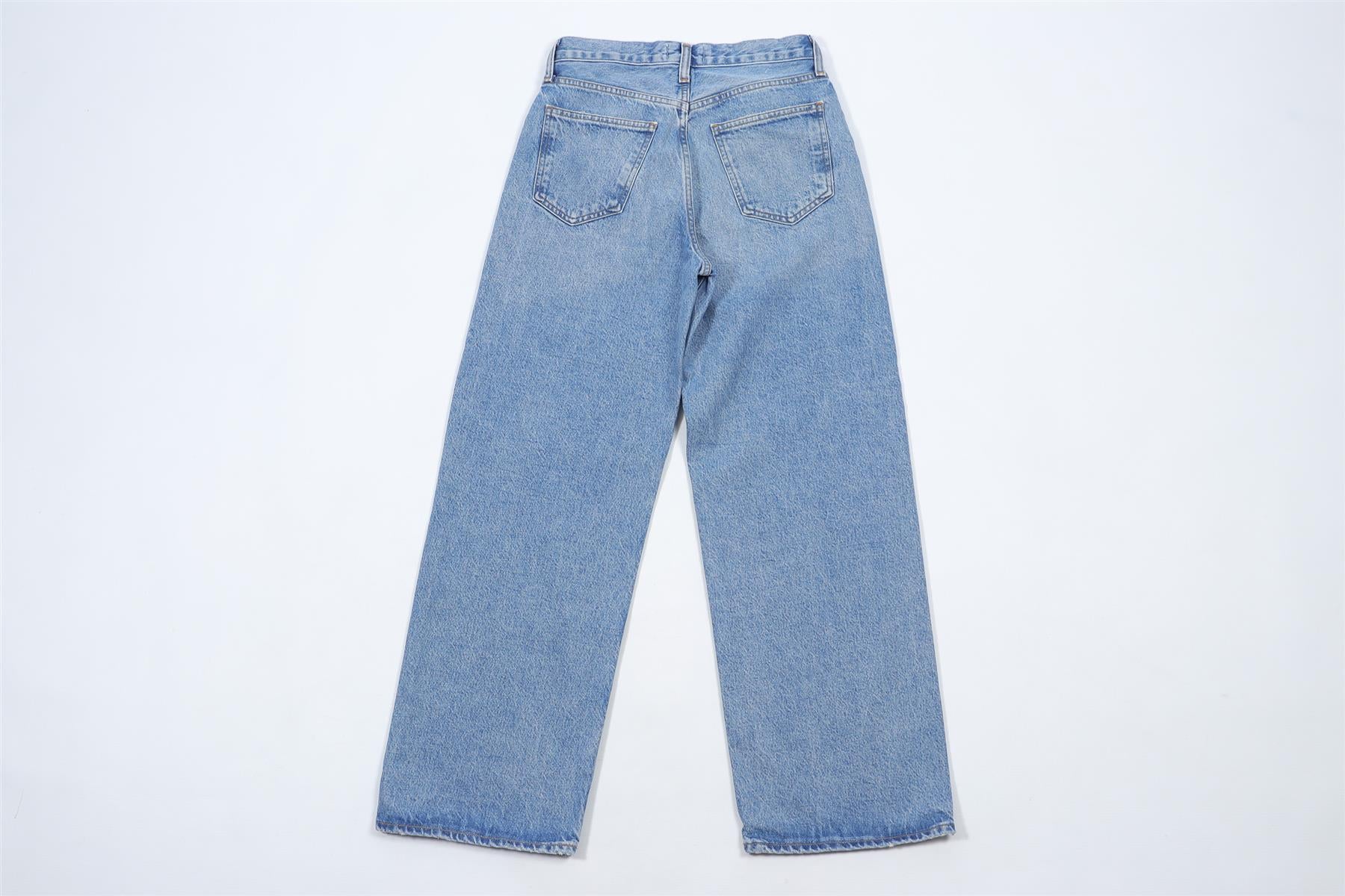 AGOLDE BLUE DENIM JEANS W24 UK 6