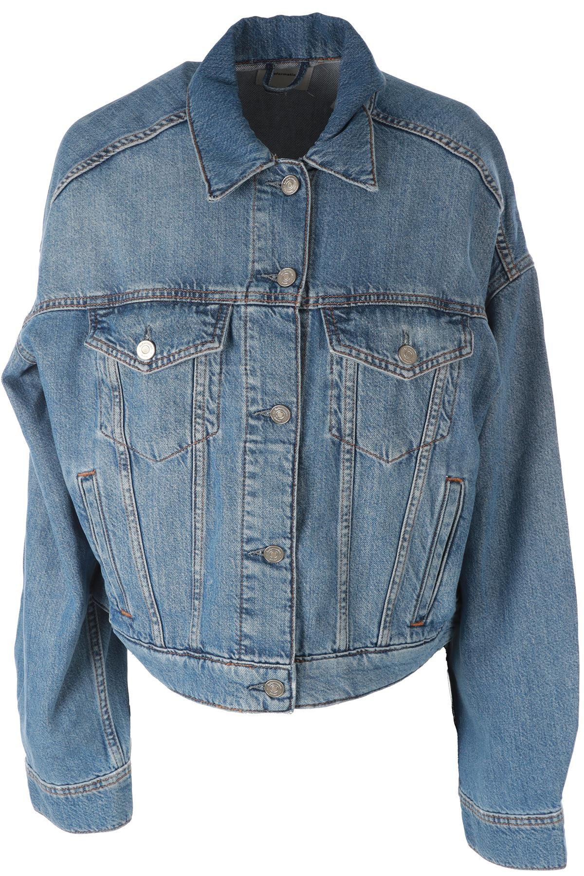 REFORMATION BLUE DENIM JACKET MEDIUM