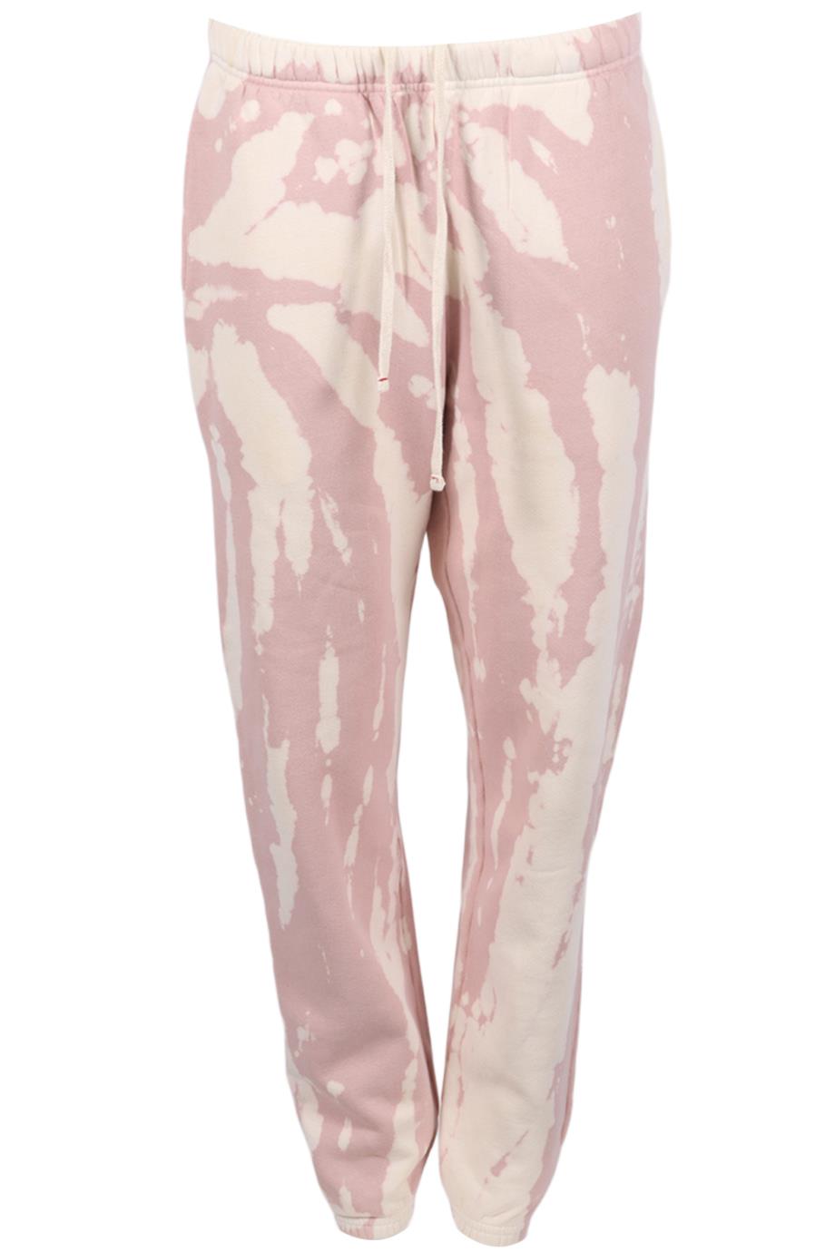 LES TIEN TIE DYED COTTON TRACK PANTS XXSMALL