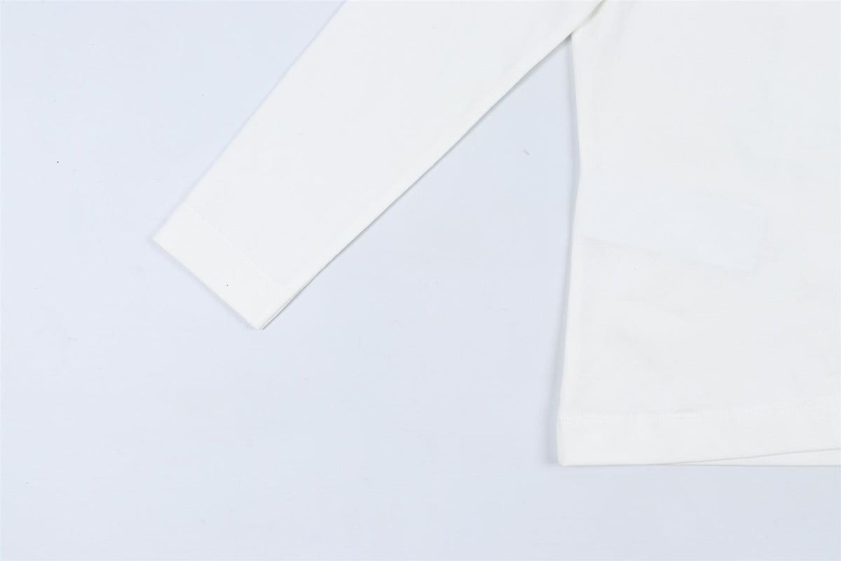 MONNALISA WHITE KIDS GIRLS COTTON TOP 5 YEARS
