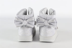 MONNALISA SILVER KIDS GIRLS BOOTS EU 28 UK 10 US 11