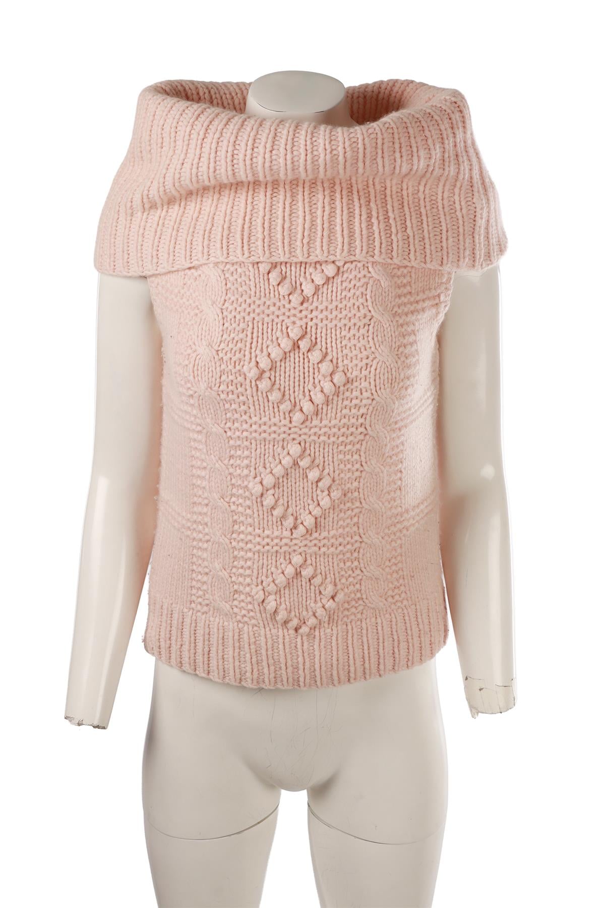 PINK CASHMERE VEST