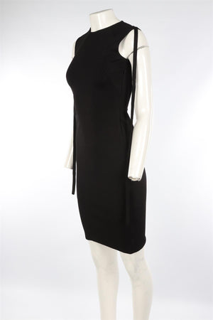 GIVENCHY BLACK KNIT DRESS XSMALL
