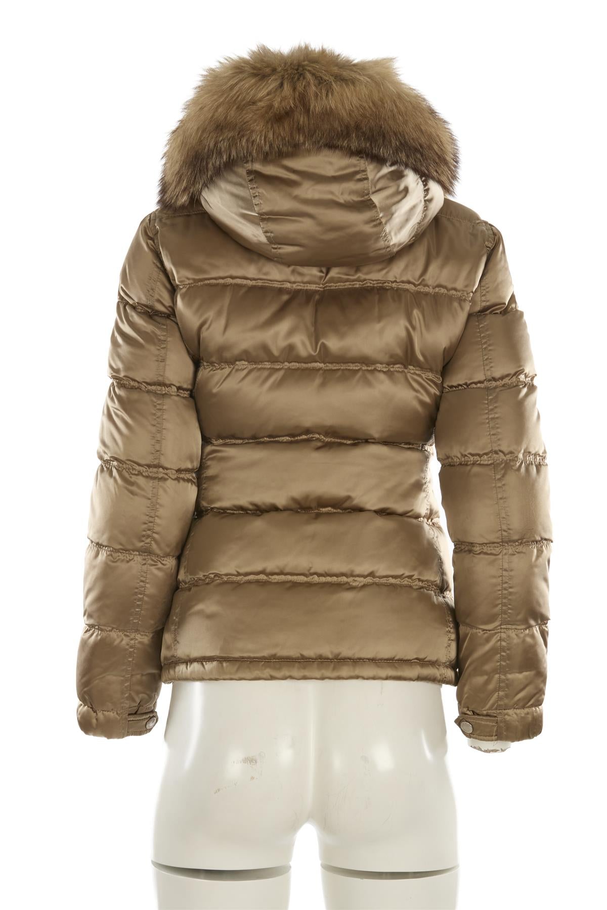 PRADA GOLD PADDED DOWN JACKET IT 38 UK 6