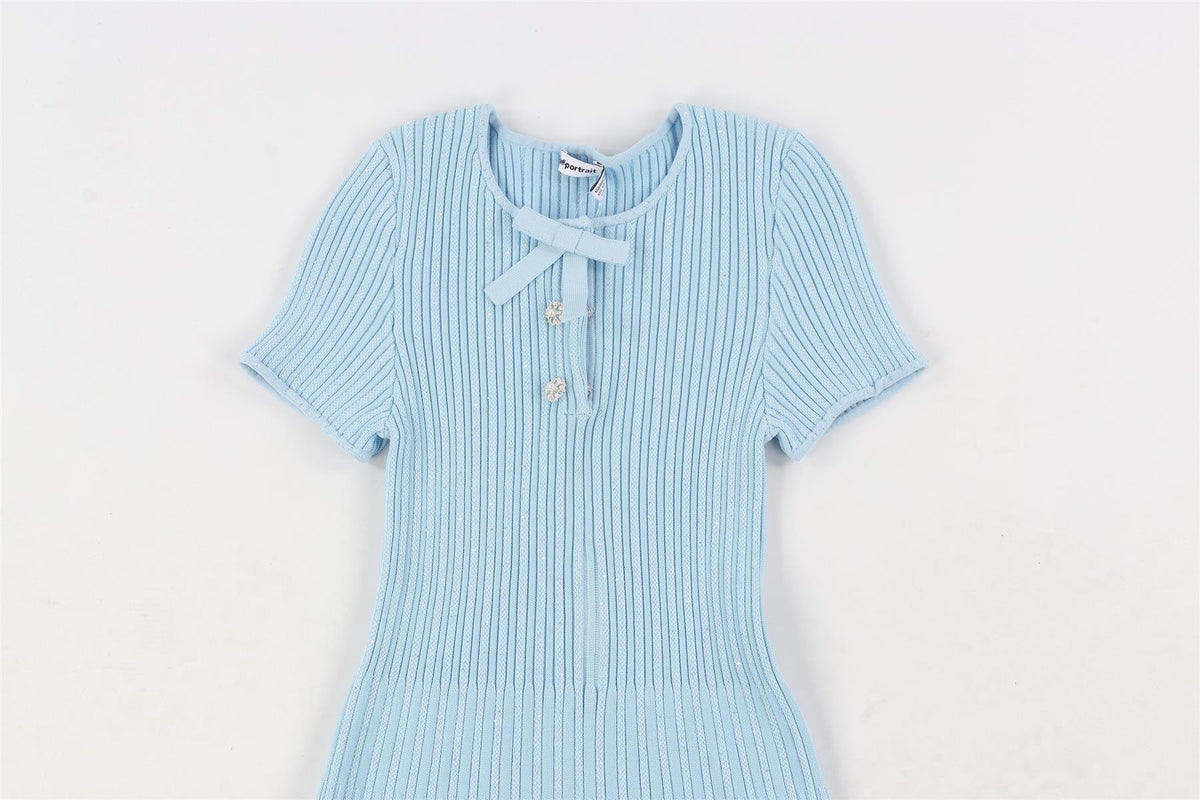 SELF-PORTRAIT BLUE KIDS GIRLS DRESS 10-12 YEARS