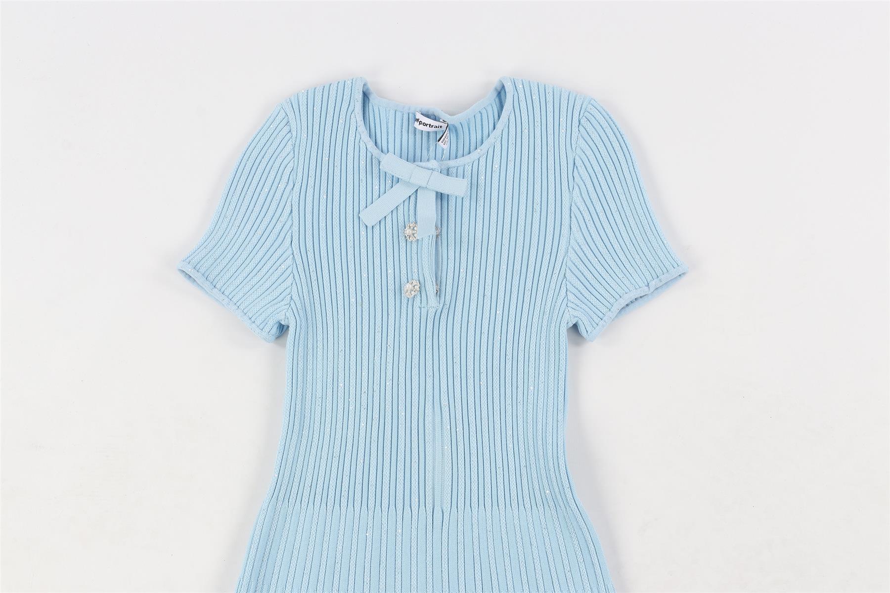 SELF-PORTRAIT BLUE KIDS GIRLS DRESS 10-12 YEARS