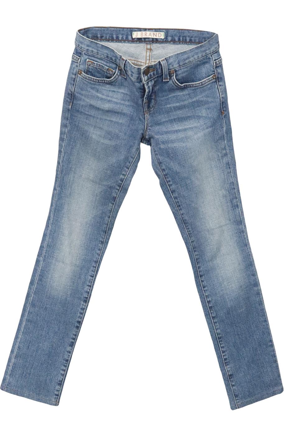 J BRAND MID RISE SKINNY JEANS W24 UK 6