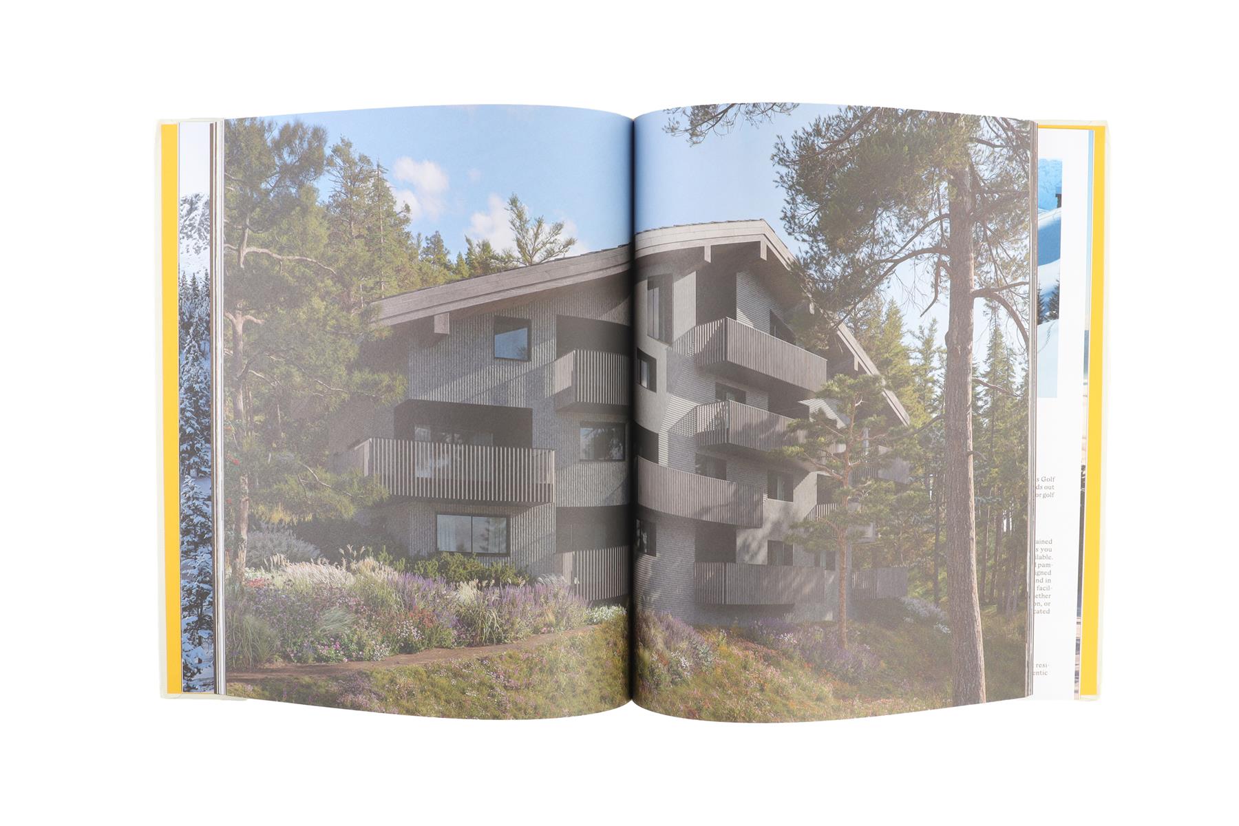 FENDI PRIVATE RESIDENCES CRANS-MONTANA COFFEE TABLE BOOK