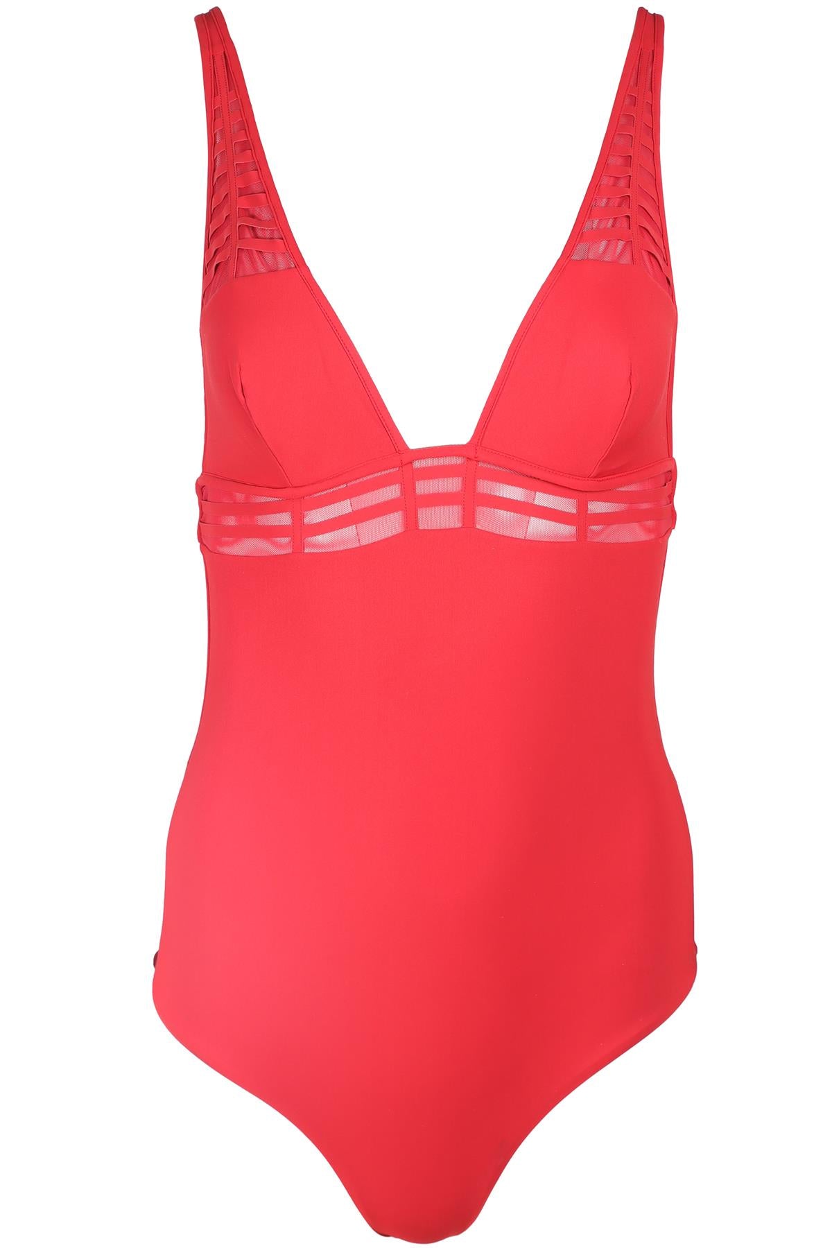 LA PERLA RED SWIMSUIT IT 46 UK 14