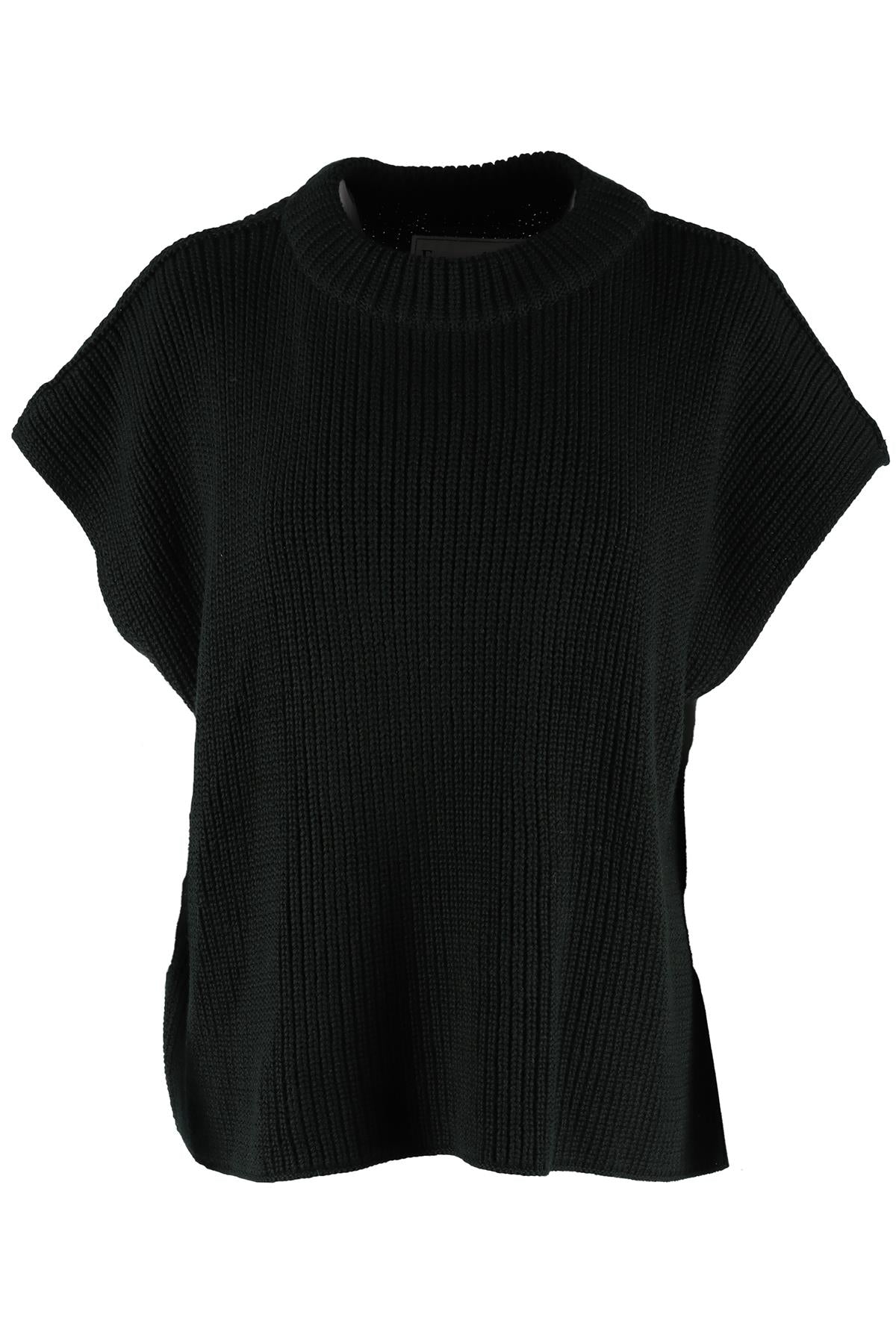 FRANK & EILEEN GREEN COTTON VEST SMALL