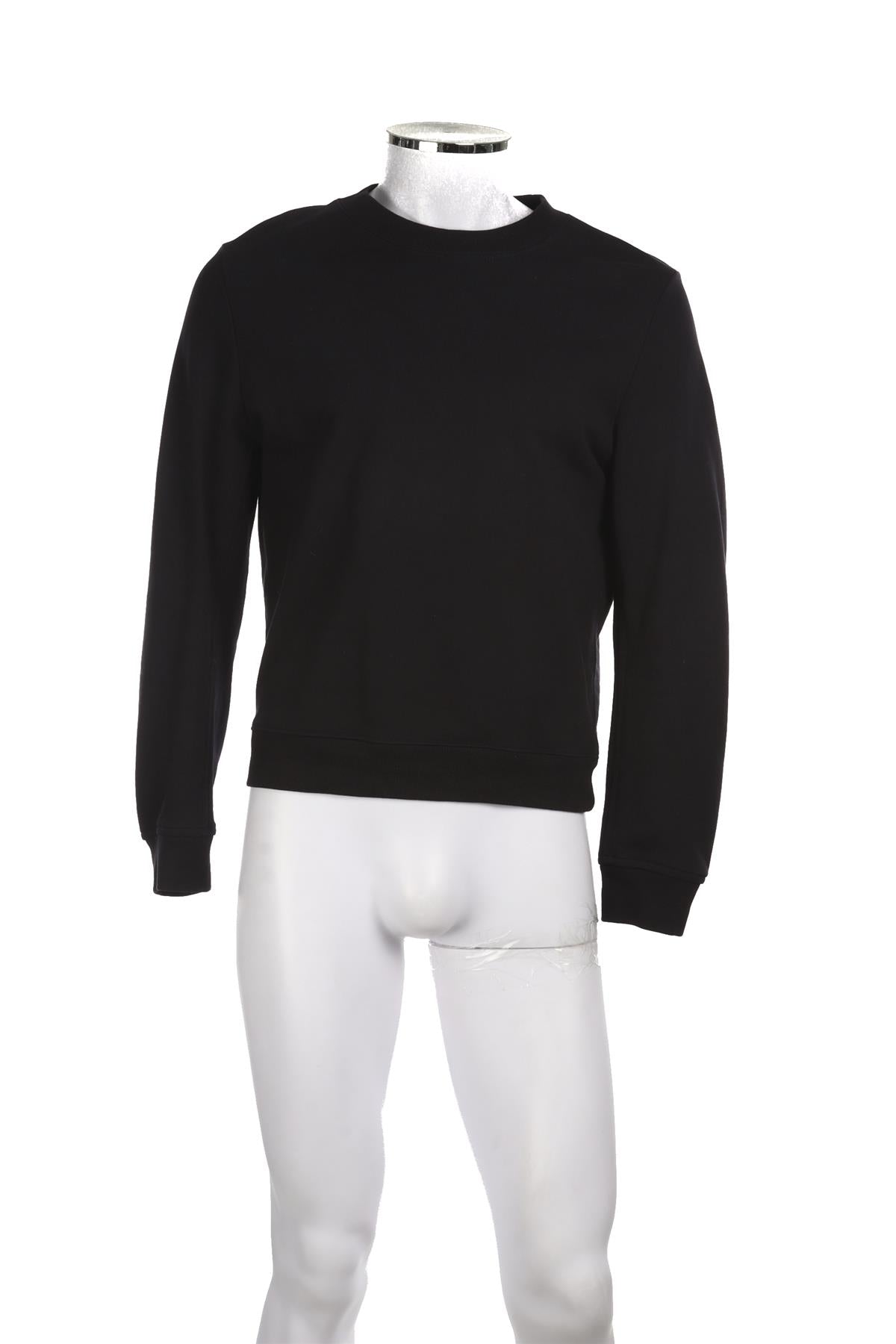 DRIES VAN NOTEN NAVY MENS COTTON SWEATSHIRT SMALL