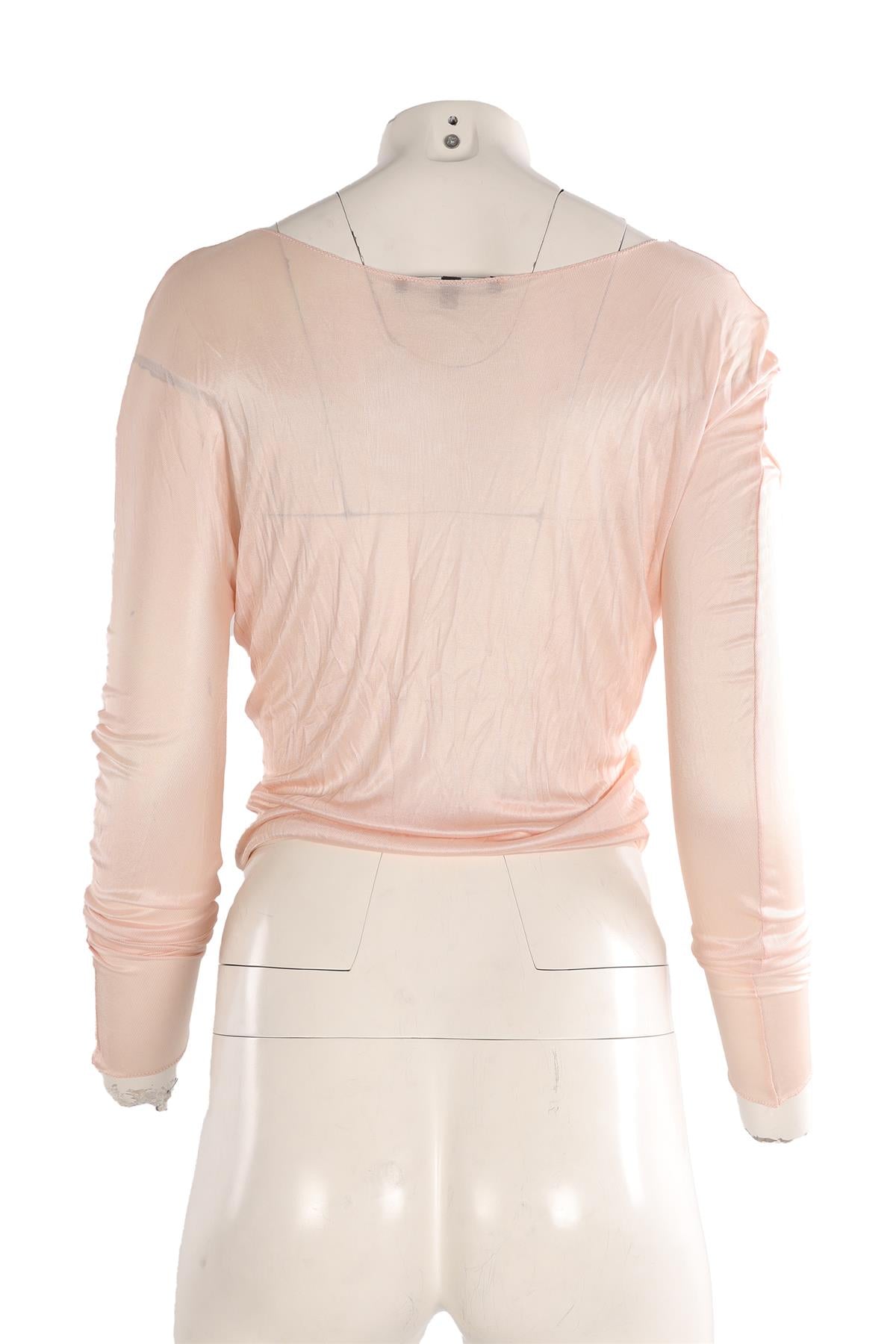 GUCCI PINK JERSEY TOP SMALL