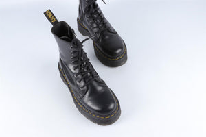 DR MARTENS BLACK LEATHER ANKLE BOOTS UK 5 EU 38 US 7