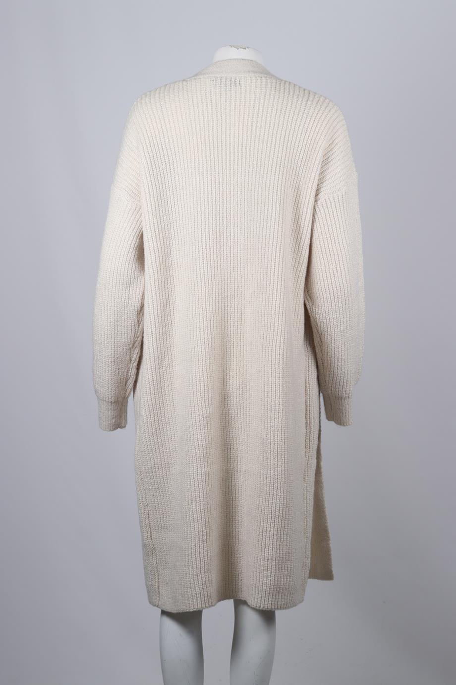 APPARIS RIBBED KNIT CARDIGAN SMALL