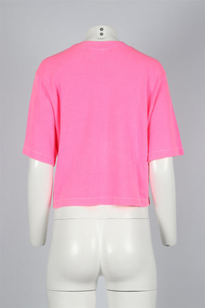 COTTON CITIZEN PINK COTTON T-SHIRT SMALL