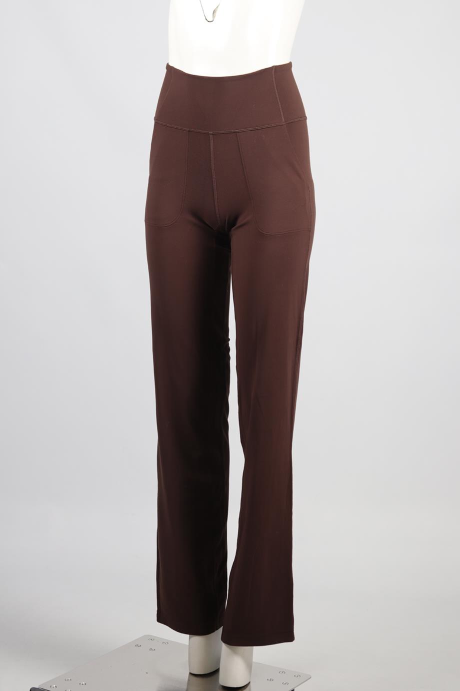 LULULEMON JERSEY WIDE LEG PANTS US 2 UK 6