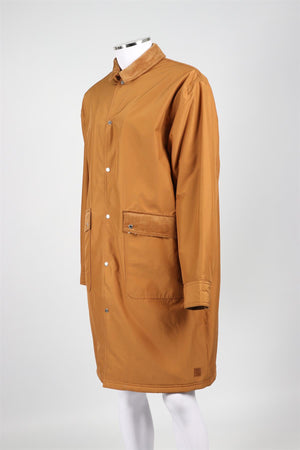 PUMA + MAISON KITSUNE TAN MEN'S NYLON COAT LARGE