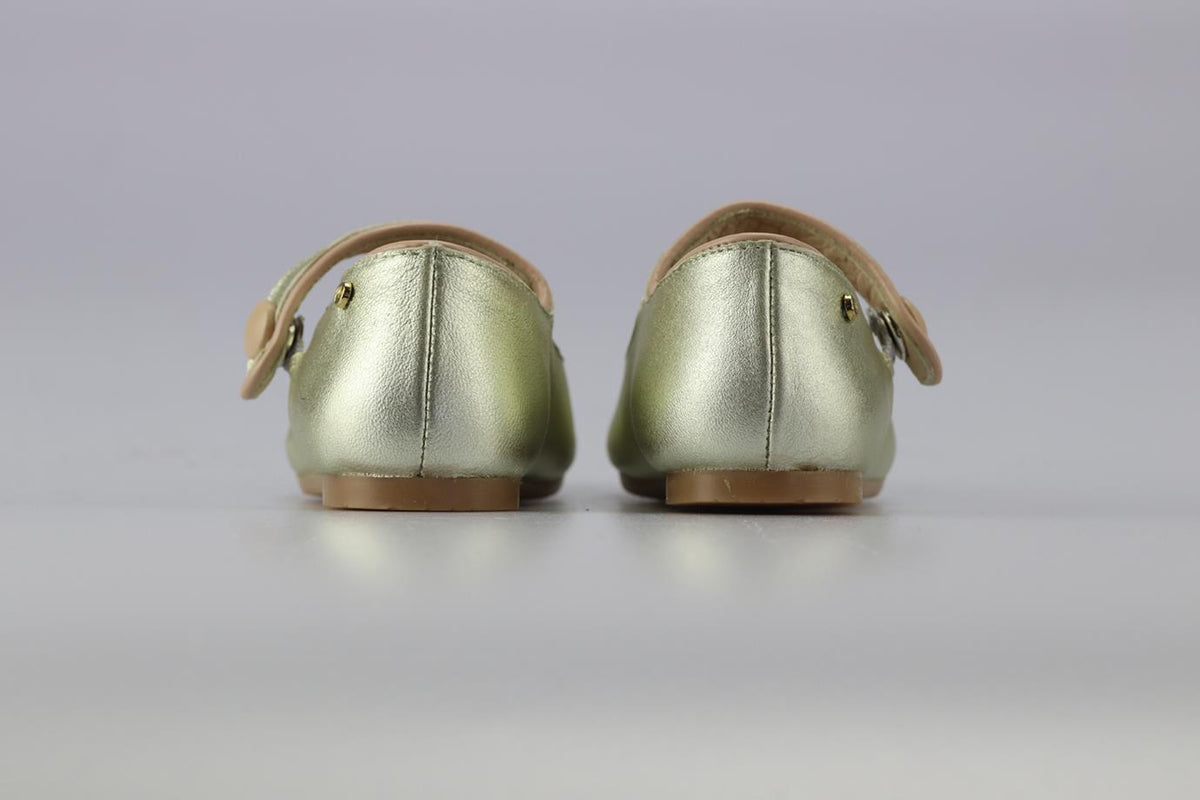 MANUELA DE JUAN BABY GIRLS LEATHER SHOES EU 20 UK 4