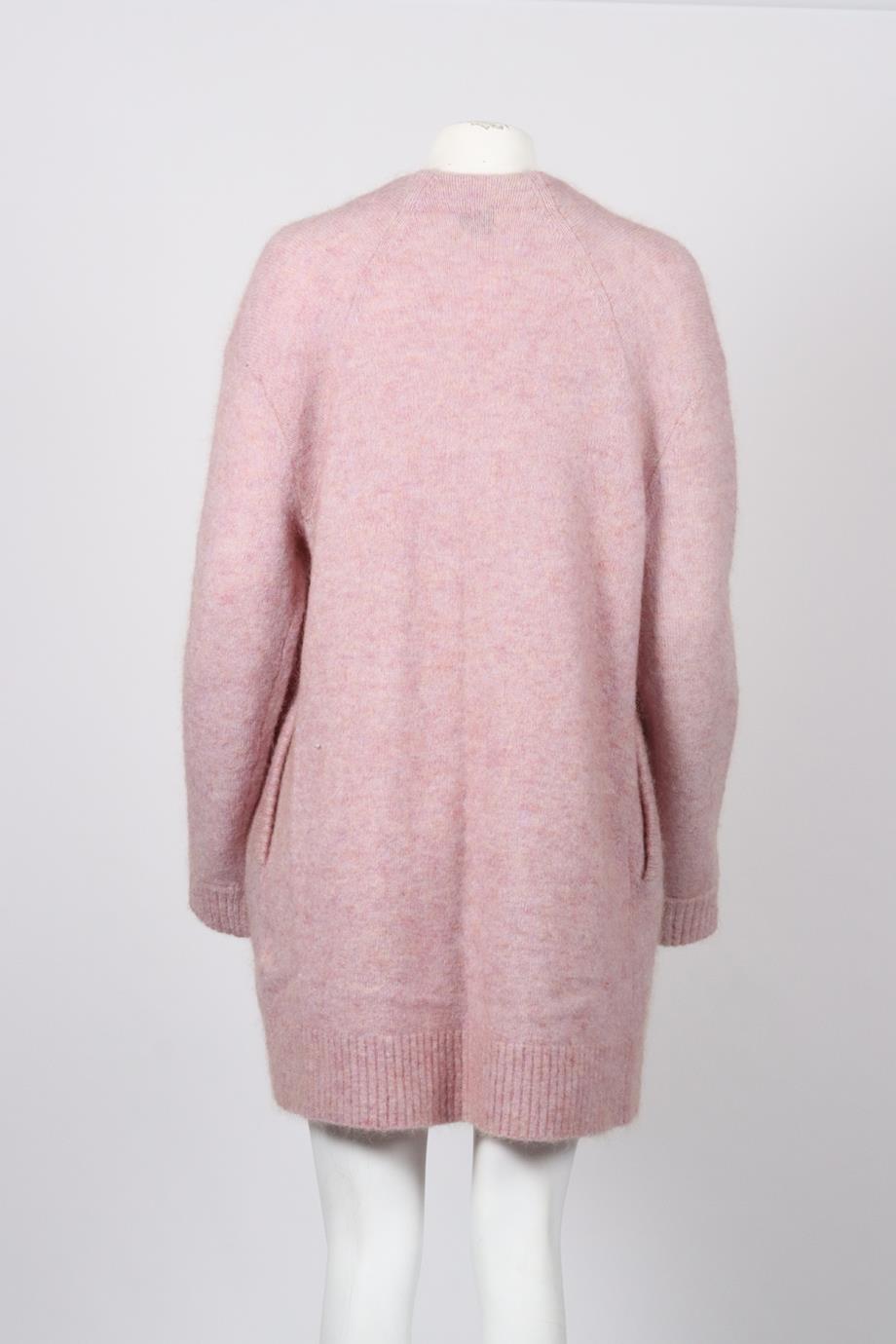ACNE STUDIOS MOHAIR AND WOOL BLEND CARDIGAN SMALL
