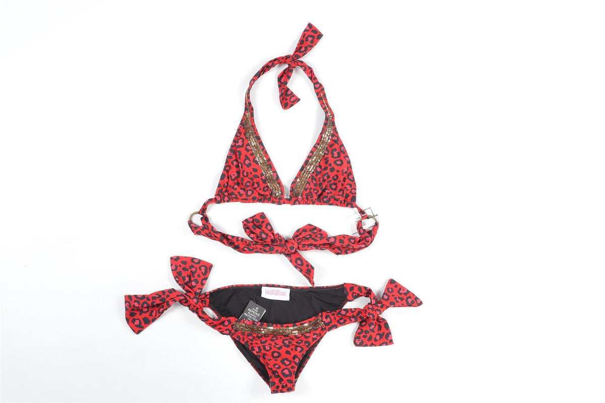 TARA MATTHEWS RED BIKINI SMALL