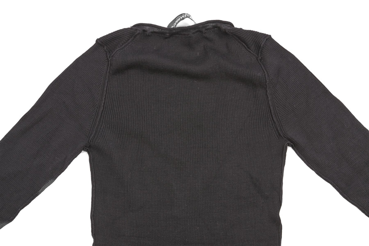 DOLCE & GABBANA BLACK SILK TOP IT 36 UK 4