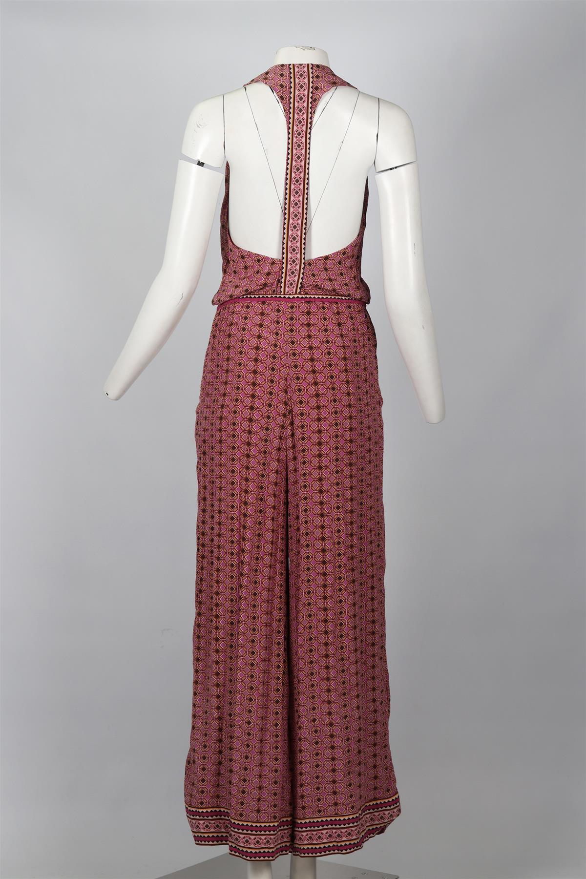 TALITHA SILK JUMPSUIT MEDIUM