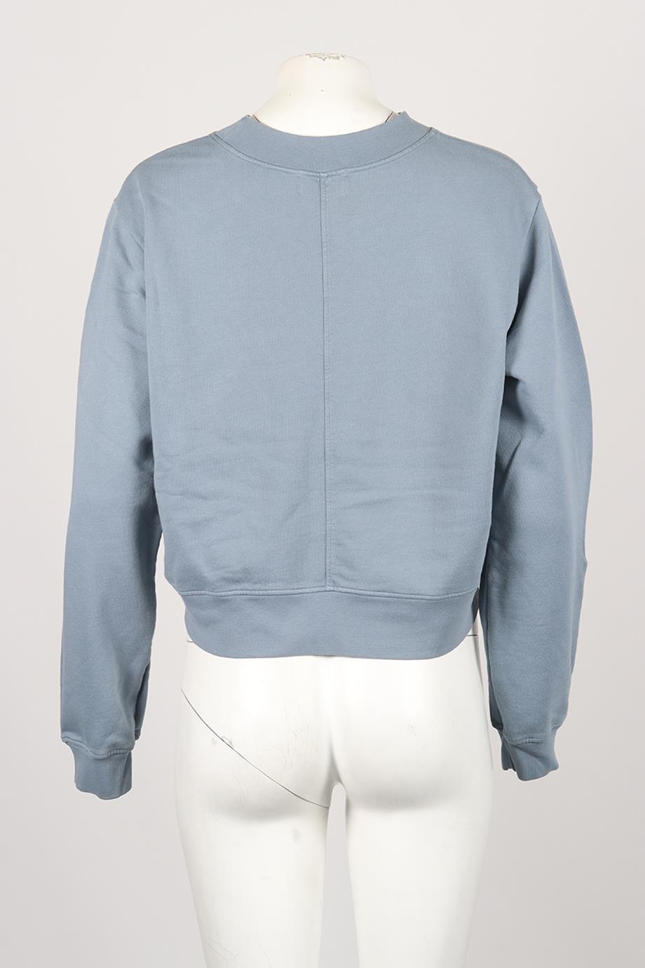 COTTON CITIZEN COTTON JERSEY SWEATSHIRT LARGE