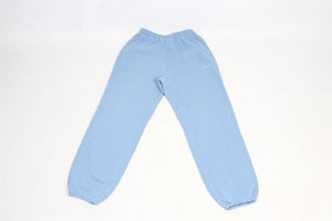 SABLYN BLUE COTTON TRACK PANTS SMALL