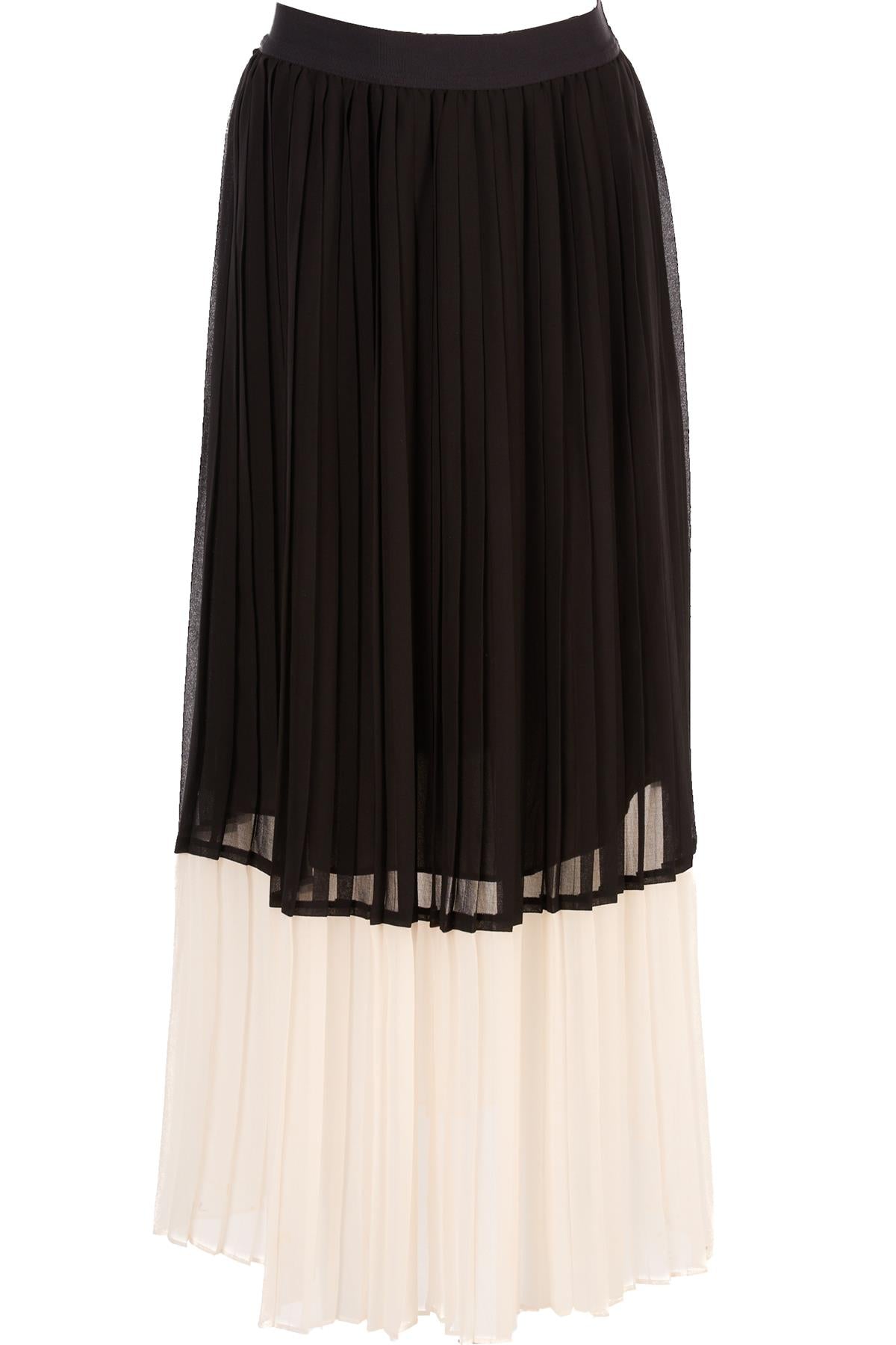 ZIMMERMANN BLACK CREPE MAXI SKIRT UK 8