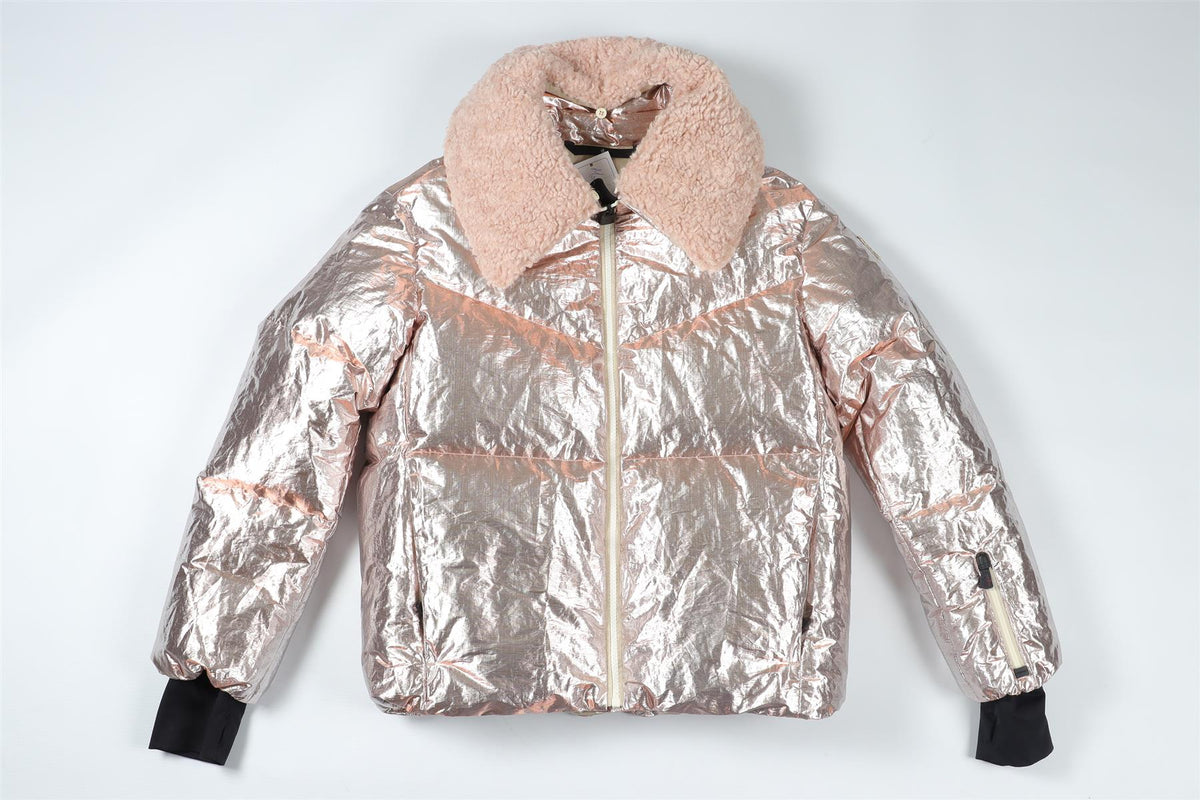 MONCLER GRENOBLE PINK KIDS GIRLS PADDED JACKET 12 YEARS