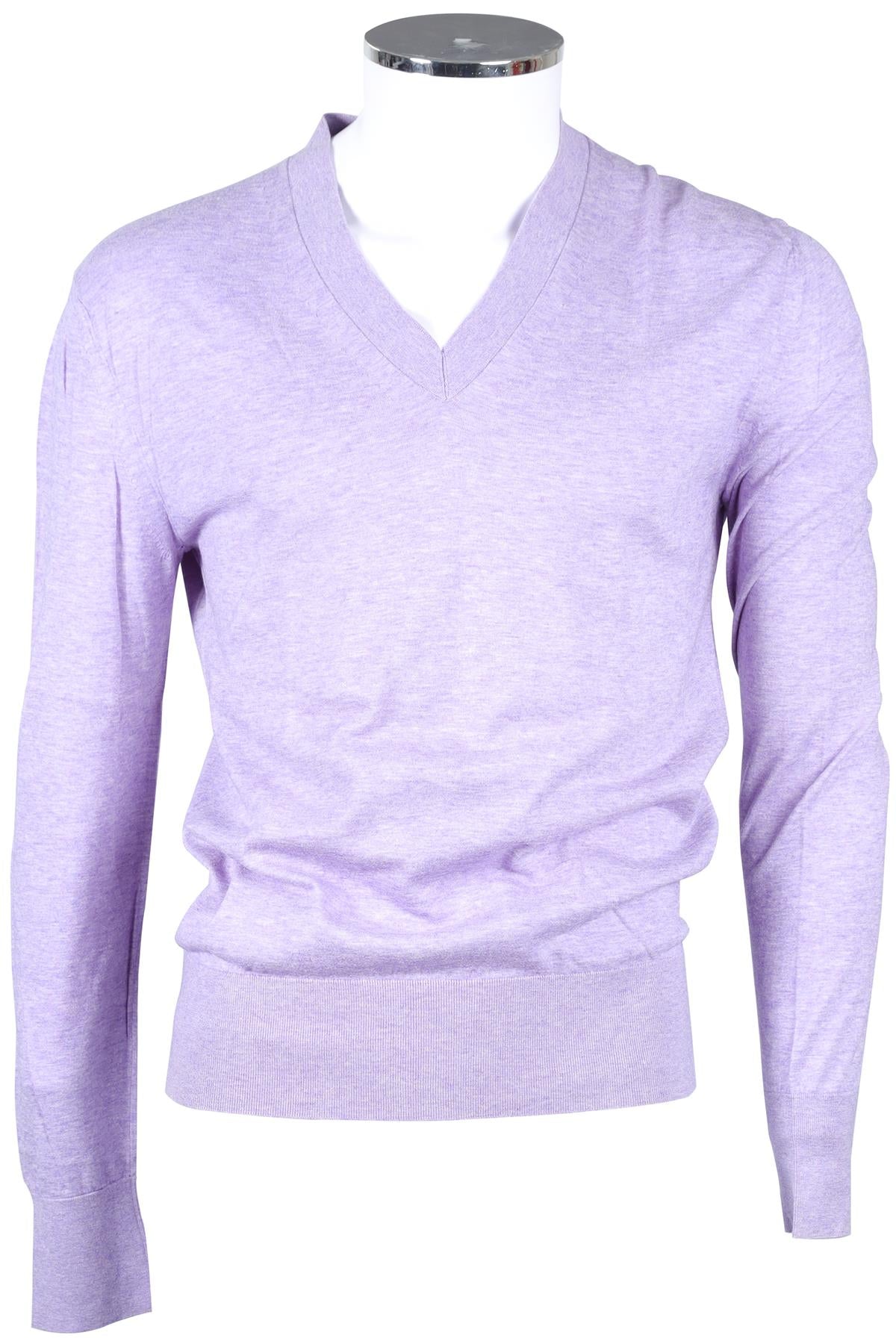 TOM FORD PURPLE MEN'S COTTON SWEATER IT 48 UK/US 38