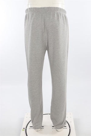 ETERNE GREY COTTON TRACK PANTS LARGE