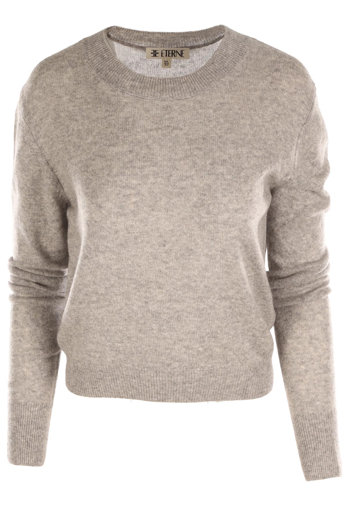 ETERNE GREY CASHMERE SWEATER MEDIUM-LARGE