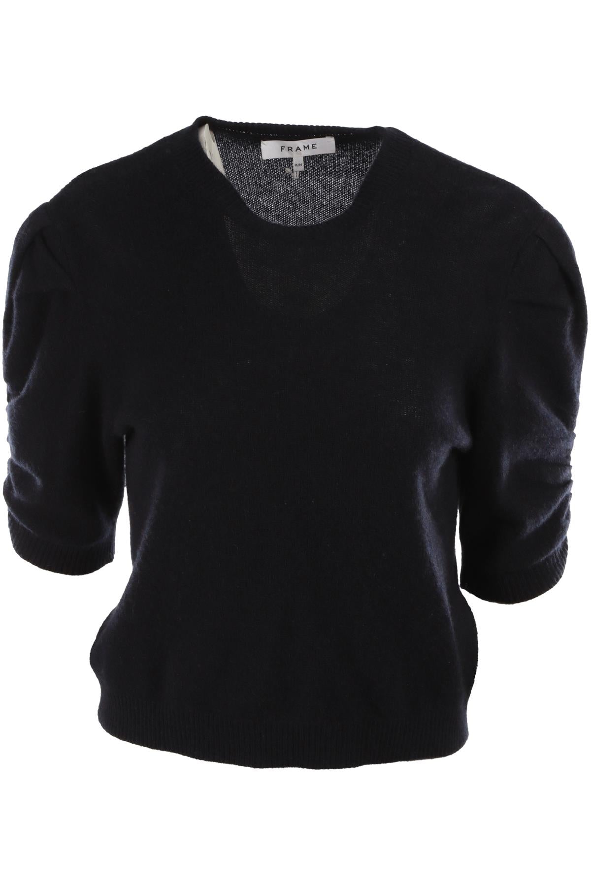 NAVY CASHMERE SWEATER