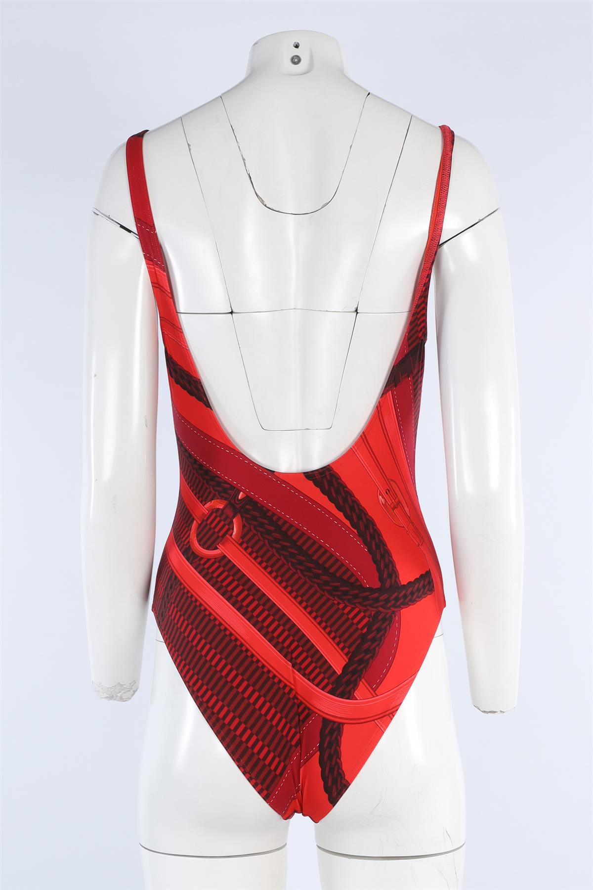 HERMÈS RED SWIMSUIT FR 42 UK 14