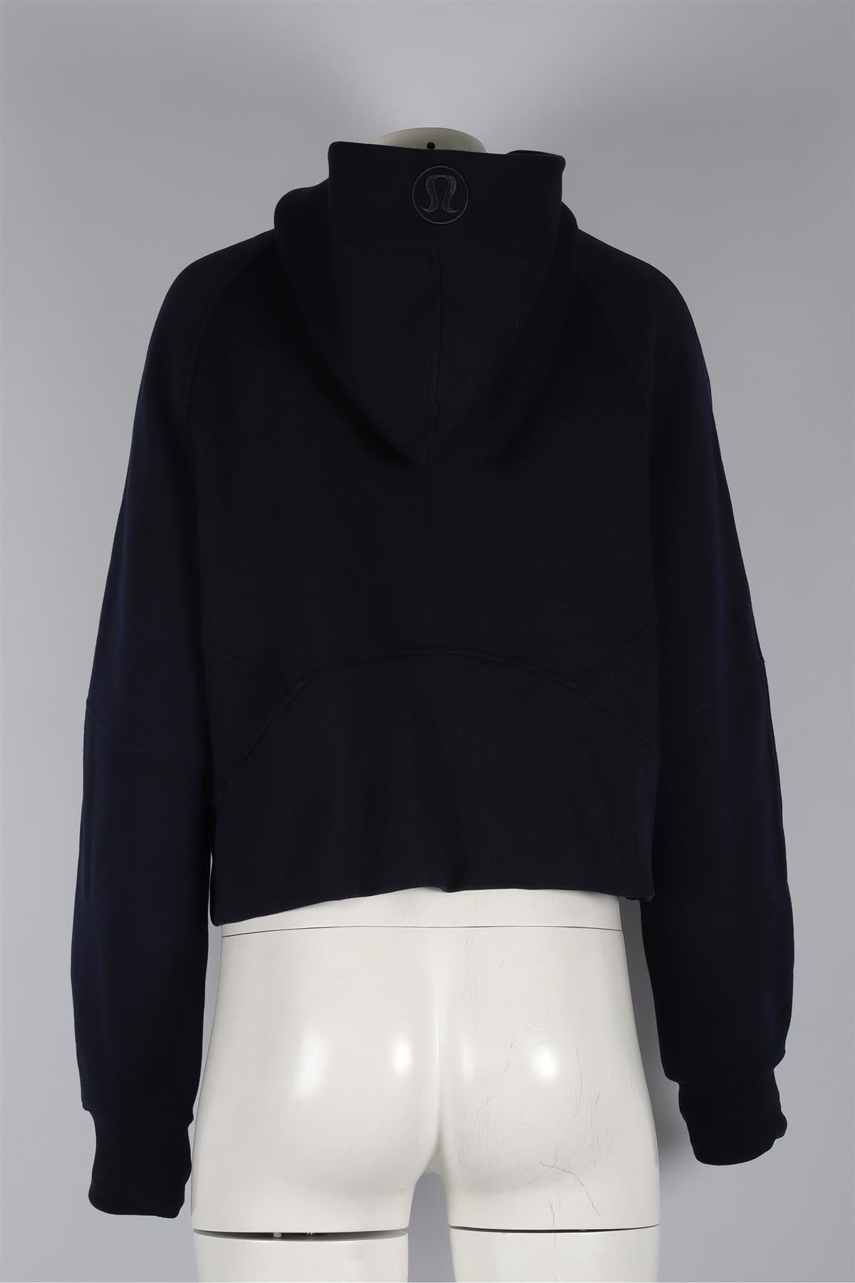 LULULEMON NAVY COTTON HOODIE MEDIUM/LARGE