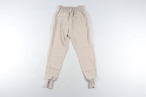 STELLA MCCARTNEY GREY CREPE TAPERED PANTS IT 36 UK 4