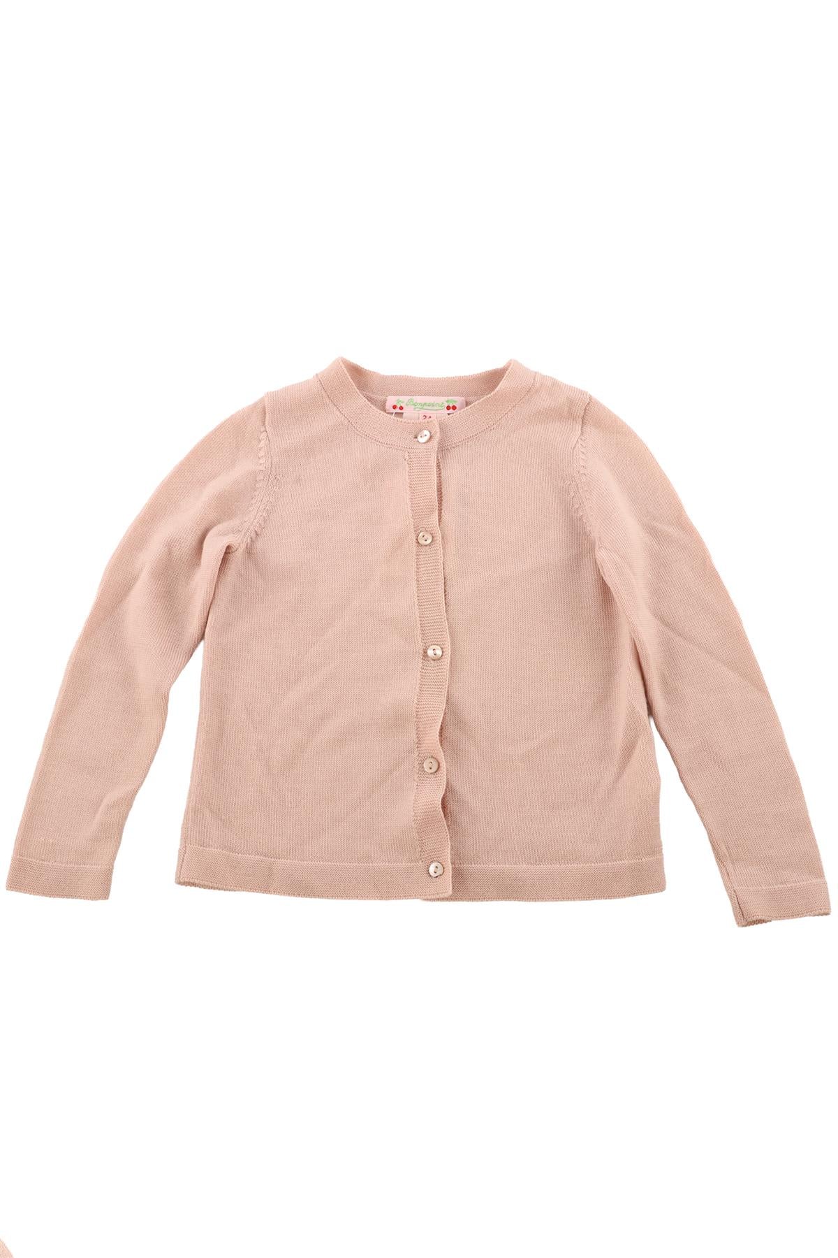 BONPOINT PINK KIDS GIRLS CARDIGAN 2 YEARS