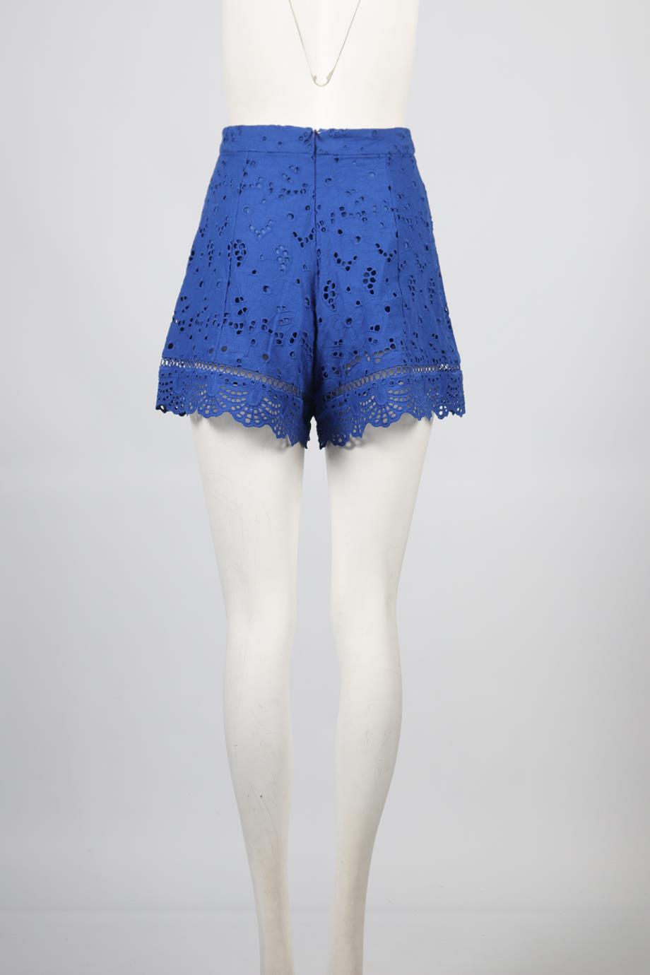 ZIMMERMANN COTTON SHORTS UK 8
