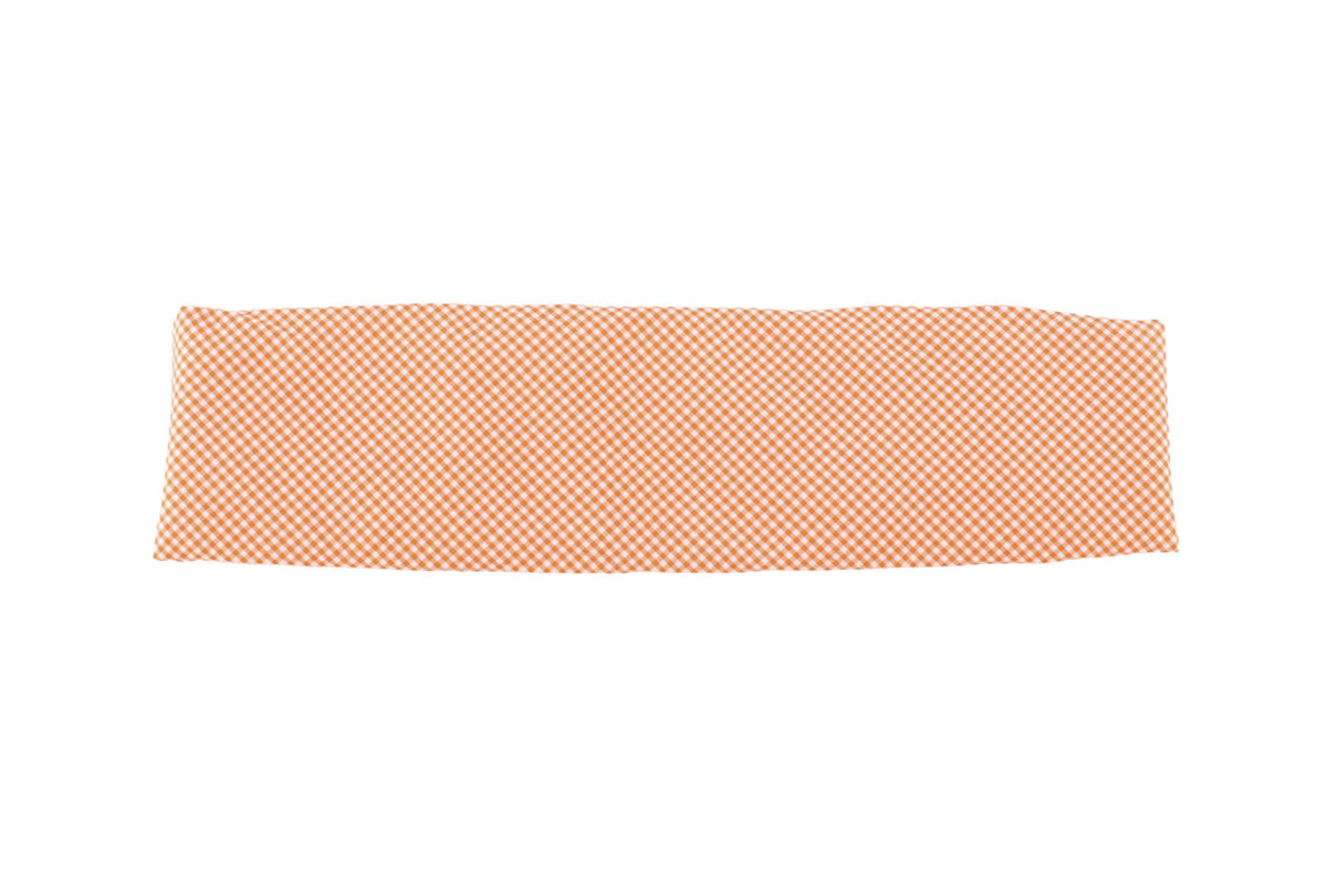 MIU MIU ORANGE COTTON HEADBAND