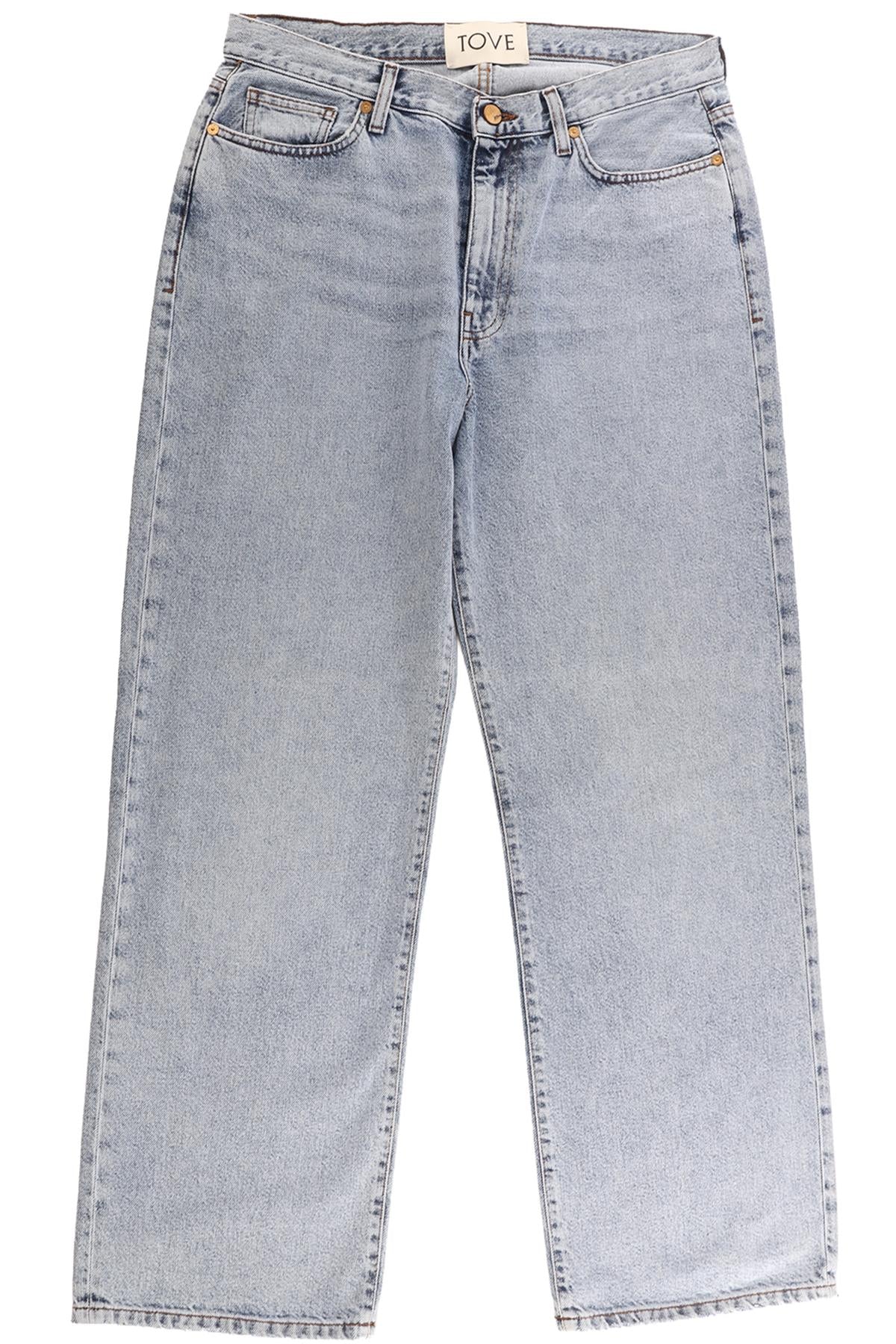 TOVE BLUE DENIM STRAIGHT LEG JEANS W30 UK 12