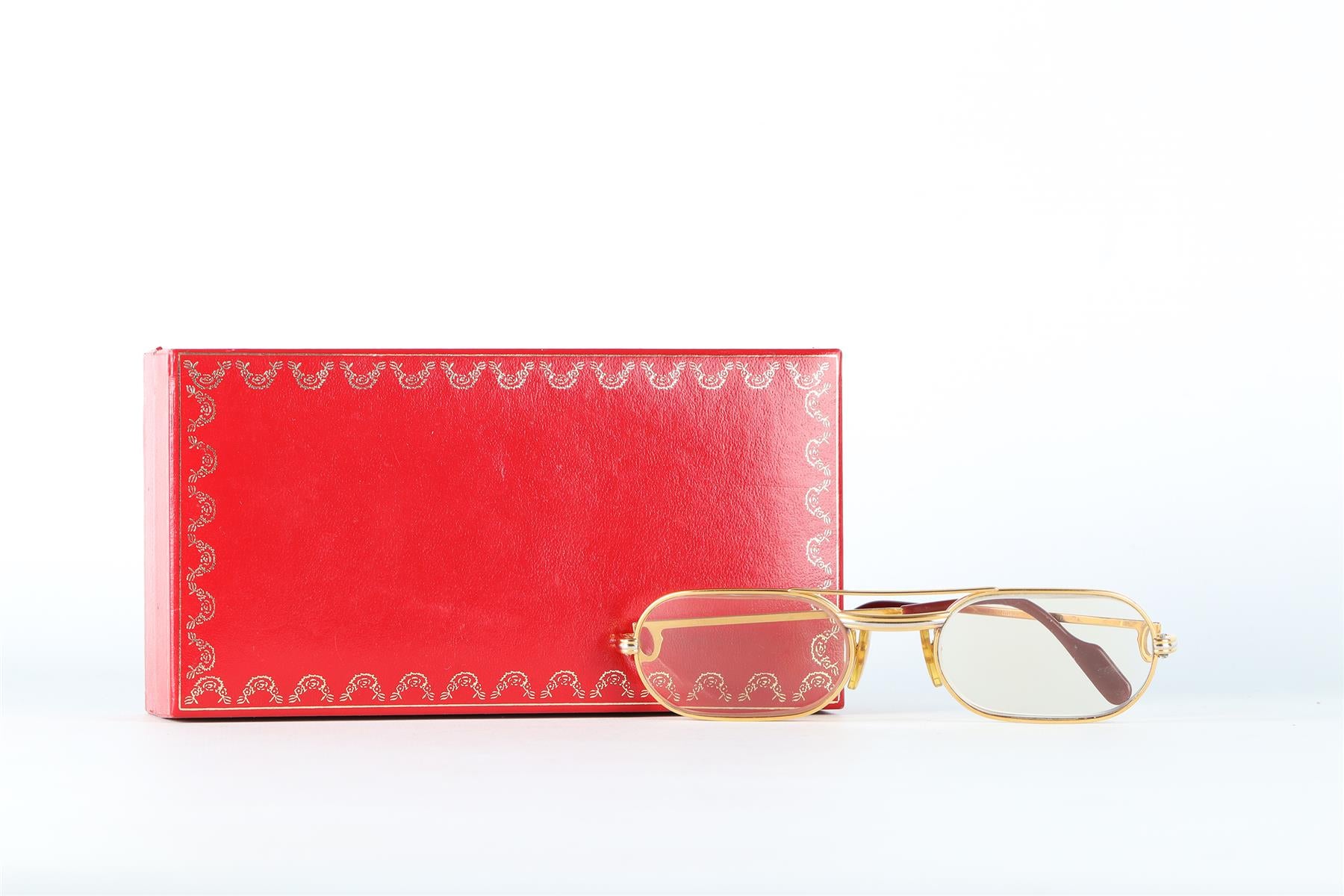 CARTIER GOLD MUST LOUIS GOLD PLATED GLASSES