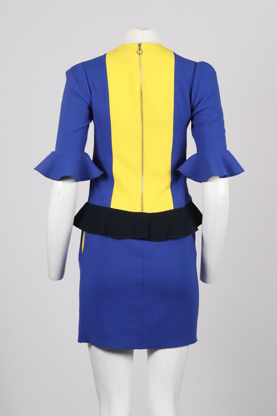 ROXSANDA WOOL MINI DRESS UK 8