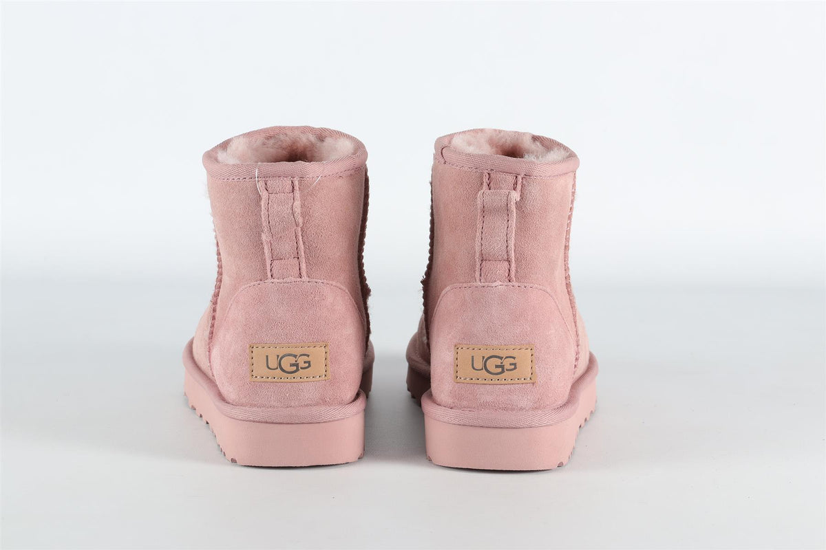 UGG PINK SUEDE ANKLE BOOTS EU 37 UK 4 US 6