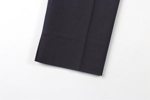 JOSEPH NAVY COTTON STRAIGHT LEG PANTS UK/US W28