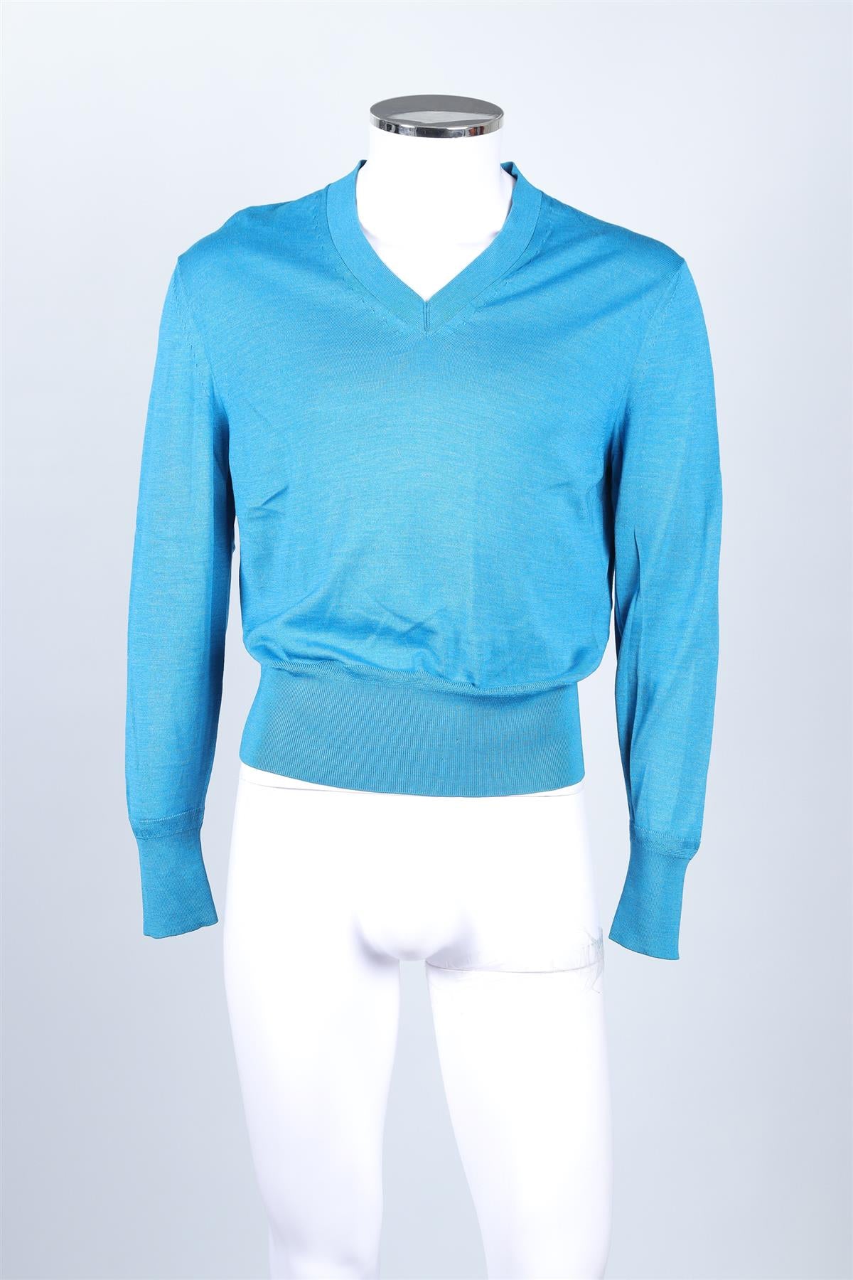 TOM FORD BLUE MEN'S WOOL SWEATER UK/US CHEST 40